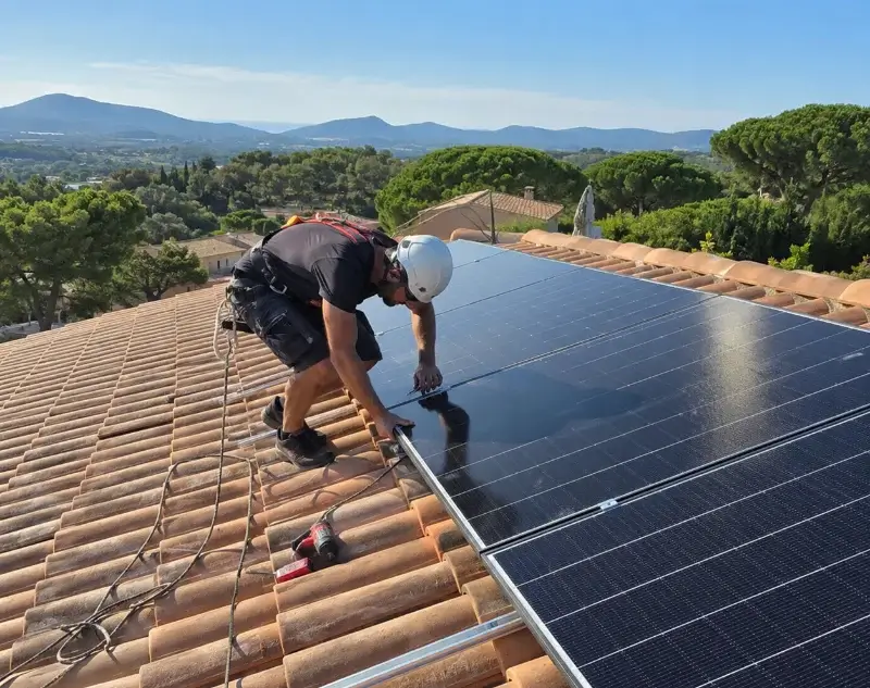 Installateur panneaux solaires Payzac — pose photovoltaïque sur toiture
