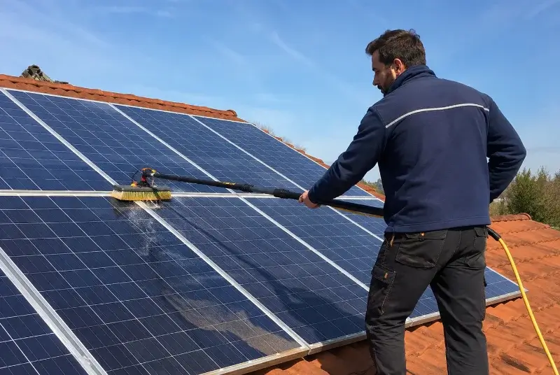 Nettoyage et entretien de panneaux solaires à Payzac